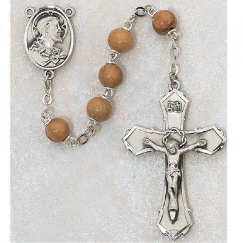 Olivewood Rosary, 7mm beads