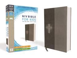 NIV Bible for Kids, Gray leather cover