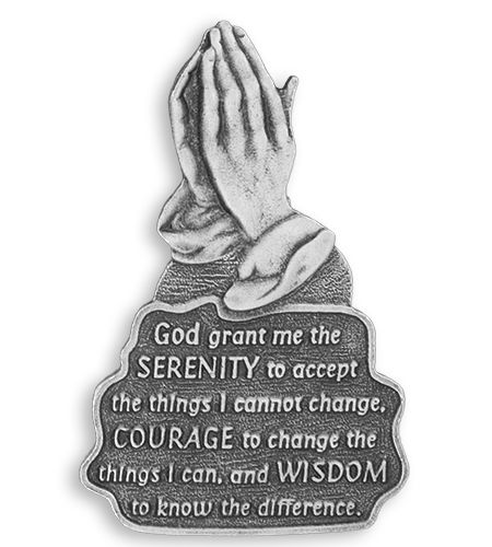 Serenity Prayer Visor Clip