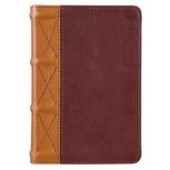 KJV Bible, large print, Tan and Brown cover