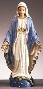 Our Lady of Grace statue, 3.5" tall