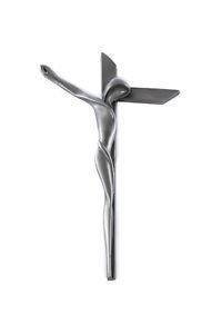 Crucifix Pewter Contemporary