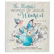 Illustrated Words of Jesus for Women, coloring book