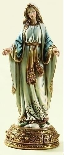 Our Lady of Grace statue, 10.25" tall