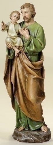 St. Joseph Statue, 14" tall