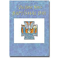 Son's Baptism card
