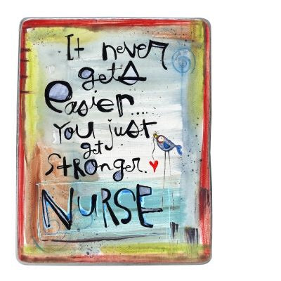 Nurse Art Metal plaque