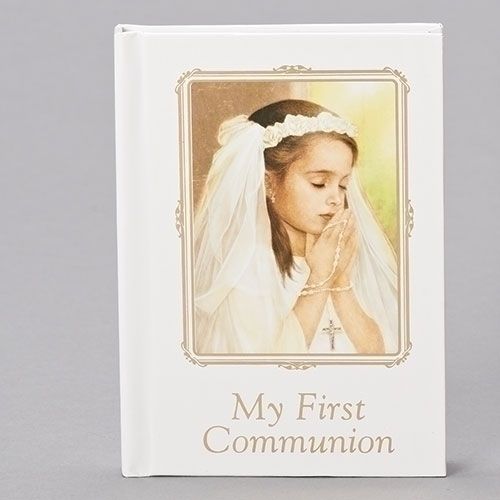 First Communion missal, white