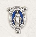 MM Rosary Centerpiece Blue
