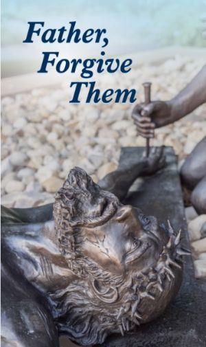 Father, Forgive Them holy card