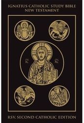 Ignatius Catholic Study Bible, New Testament, RSV, Leather cover