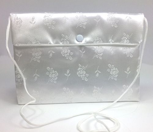 White Communion Purse