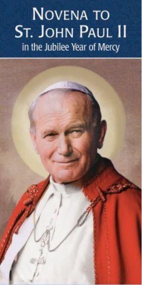 St. John Paul II novena pamphlet