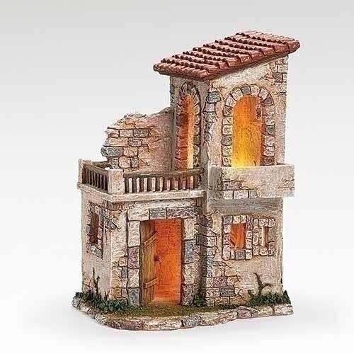 Bethlehem Inn, LED Lighted, 5" scale