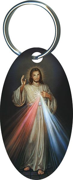 Divine Mercy Keychain