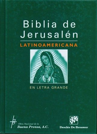 Biblia de Jerusalen Latinoamericana-OS-En Letra Grande