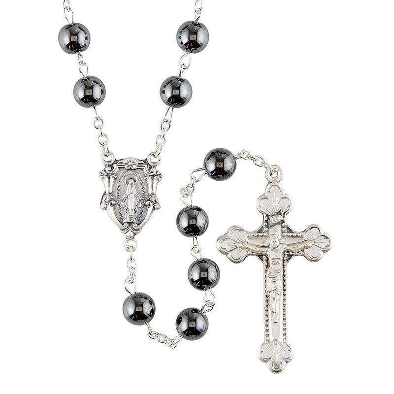 Hematite Rosary, 8mm