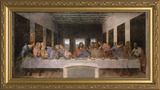 Last Supper, gold framed