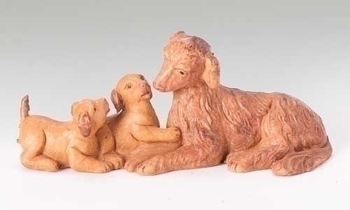 Dog Family, 5" scale